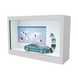 Transparentna LCD prezentaciona vitrina